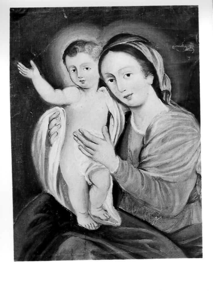 Madonna con Bambino (dipinto) - ambito marchigiano (seconda metà sec. XIX)