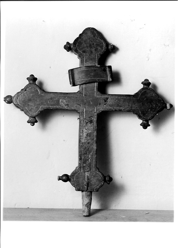 croce d'altare - bottega marchigiana (ultimo quarto sec. XIX)