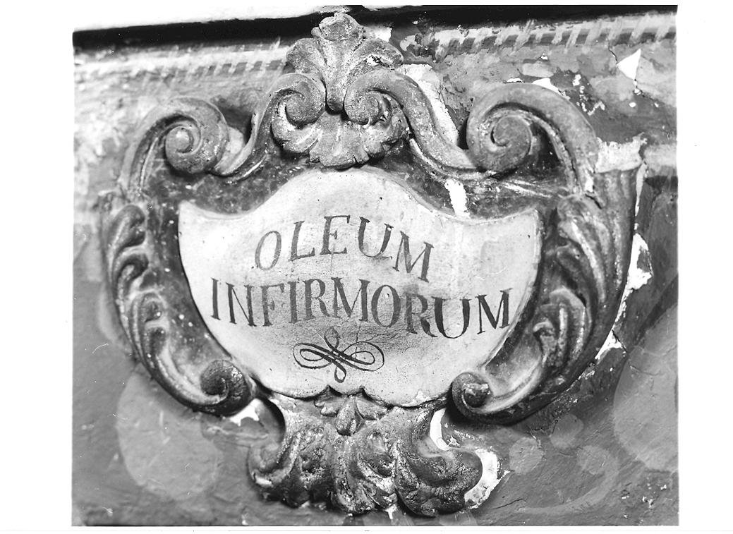 targa devozionale - ambito marchigiano (seconda metà sec. XVIII)