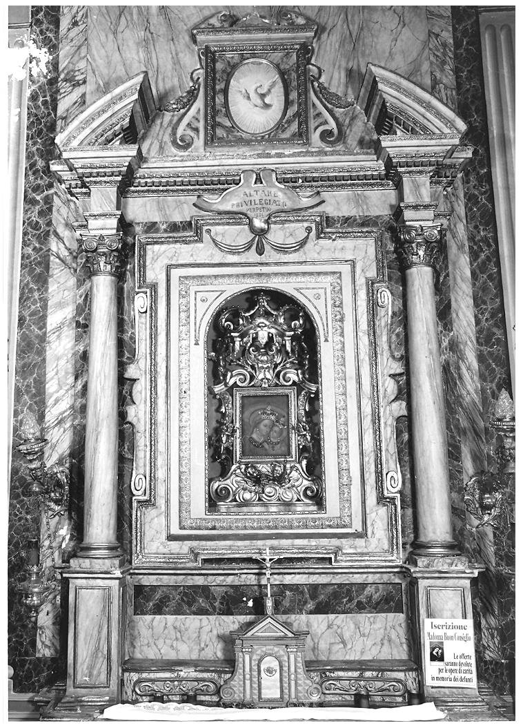 altare - ambito marchigiano (prima metà sec. XIX)