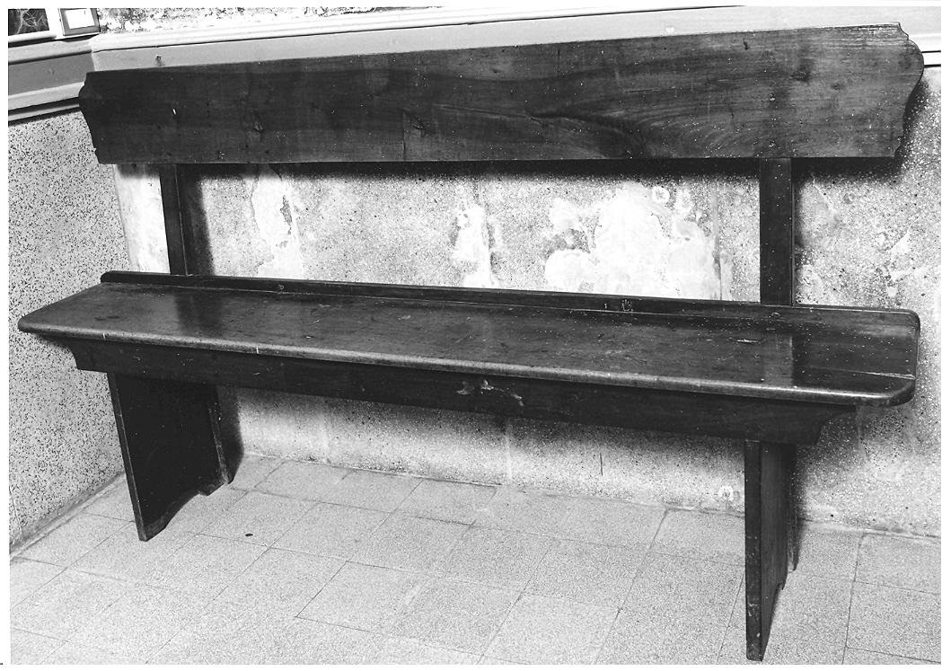 cassapanca - bottega marchigiana (seconda metà sec. XIX)