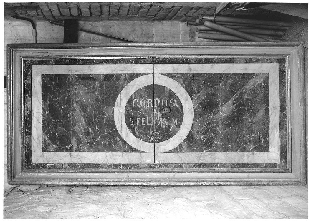 paliotto - ambito marchigiano (seconda metà sec. XIX)