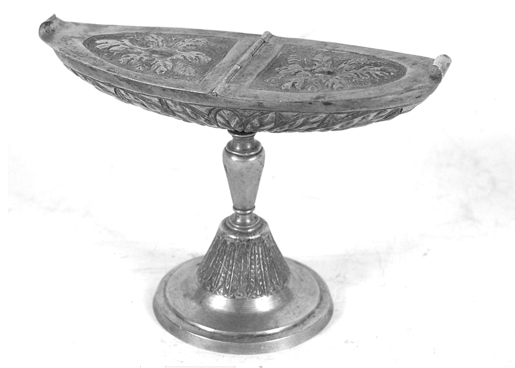 navicella portaincenso - bottega marchigiana (prima metà sec. XIX)