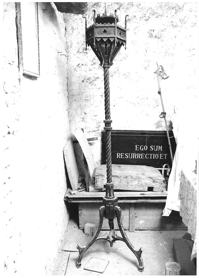 lampada - bottega marchigiana (prima metà sec. XIX)