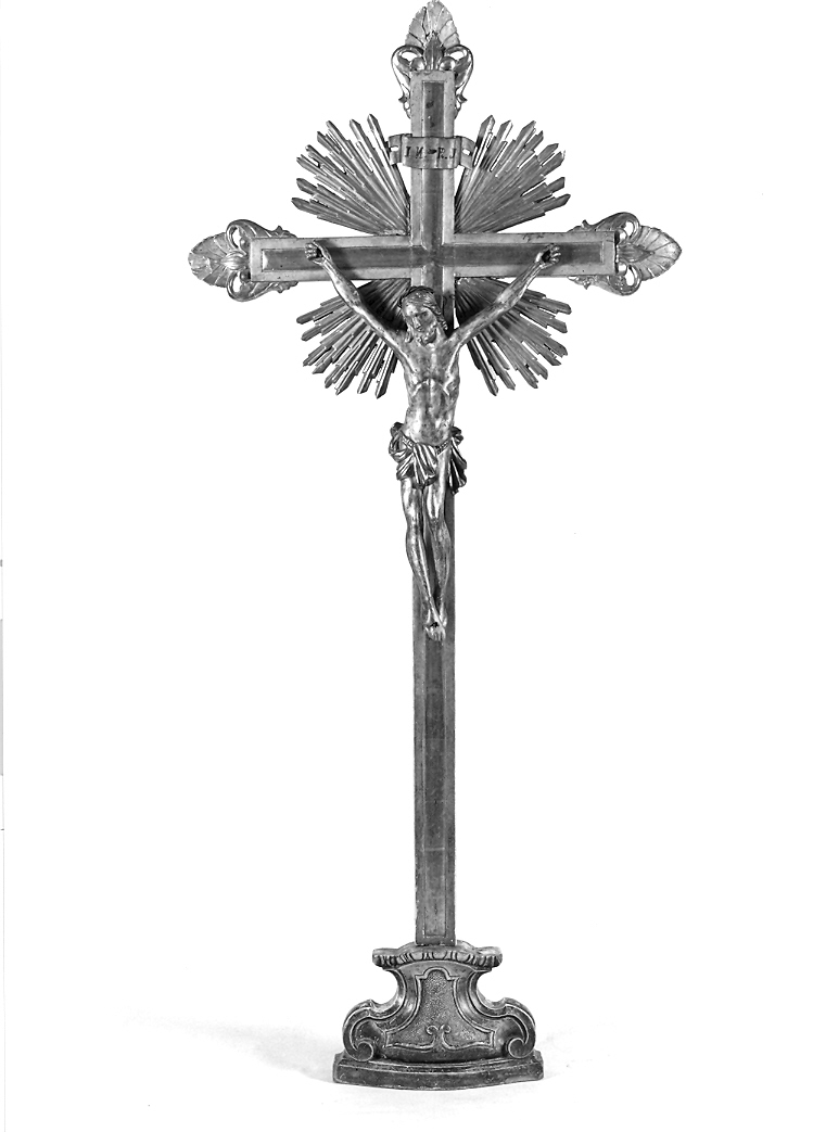 croce da tavolo - bottega marchigiana (seconda metà sec. XIX)