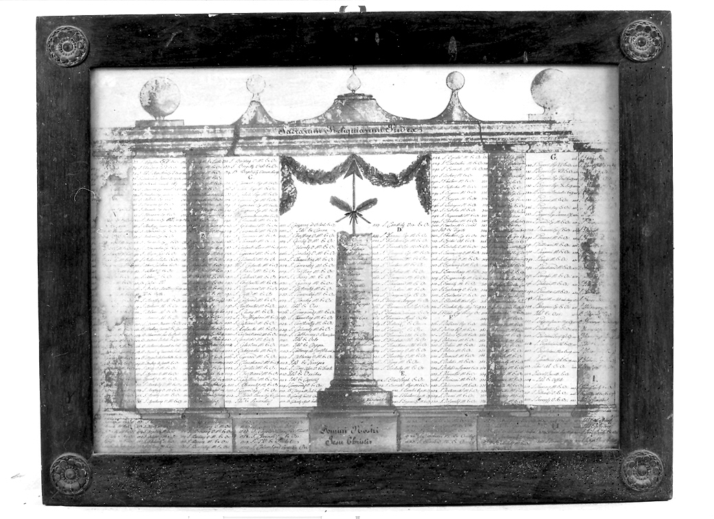 tabella - bottega marchigiana (seconda metà sec. XVIII)