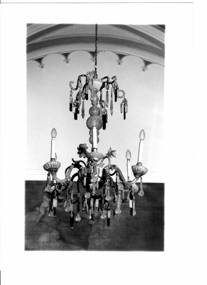 lampadario - manifattura veneziana (sec. XIX)