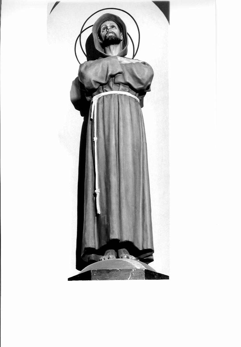 San Francesco d'Assisi (statua) - manifattura Italia settentrionale (prima metà sec. XX)
