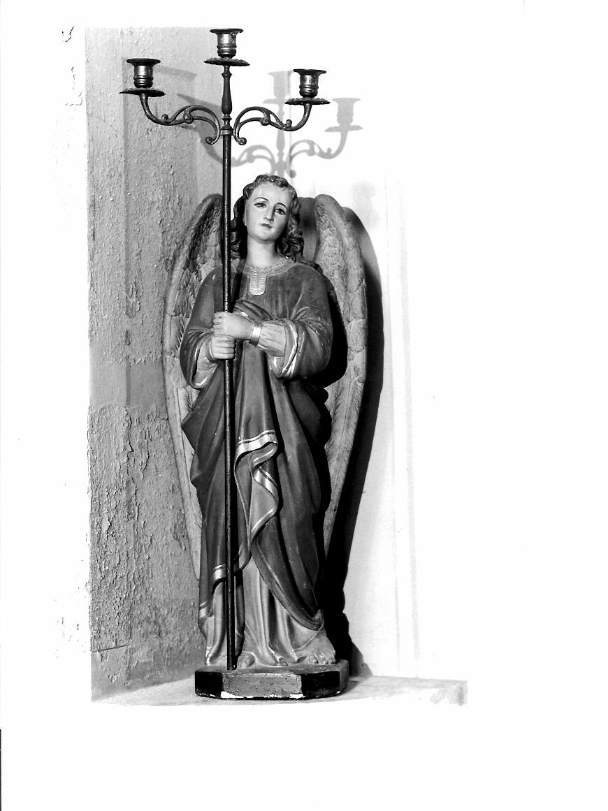 candelabro - a statua - manifattura Italia settentrionale (inizio sec. XX)