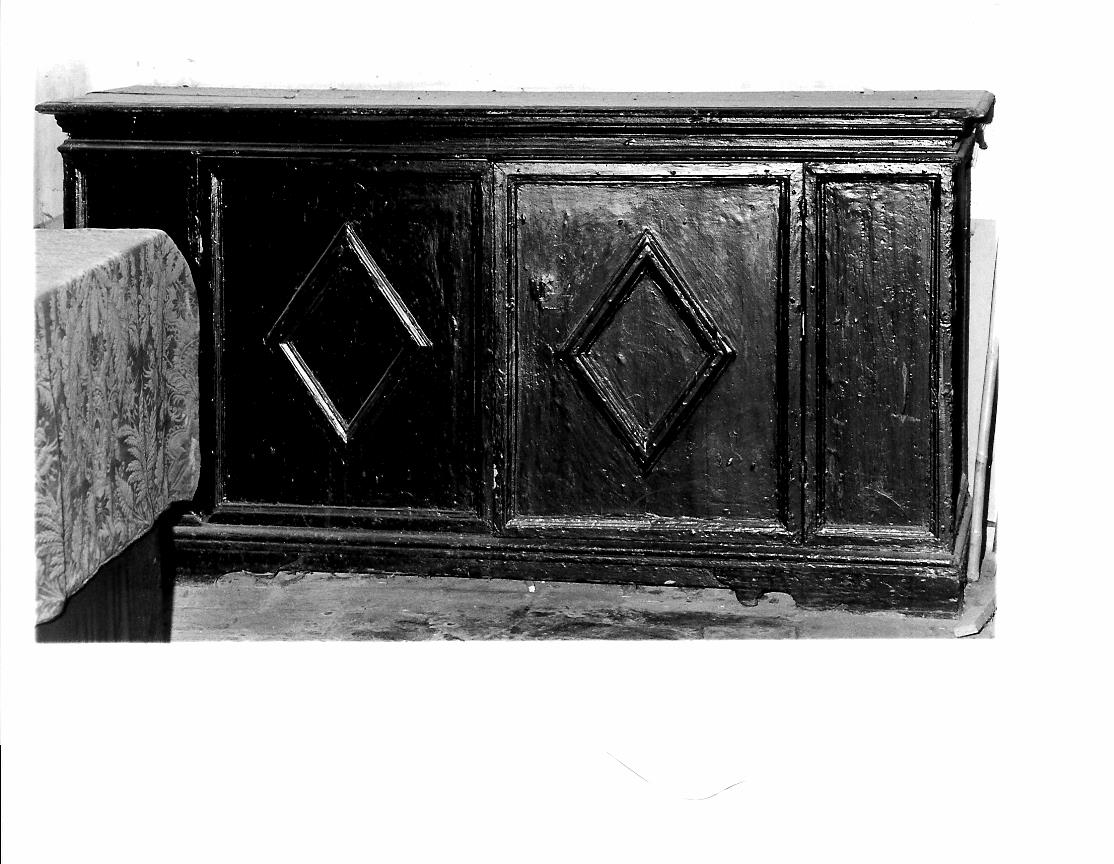 mobile da sacrestia - bottega marchigiana (sec. XVII)