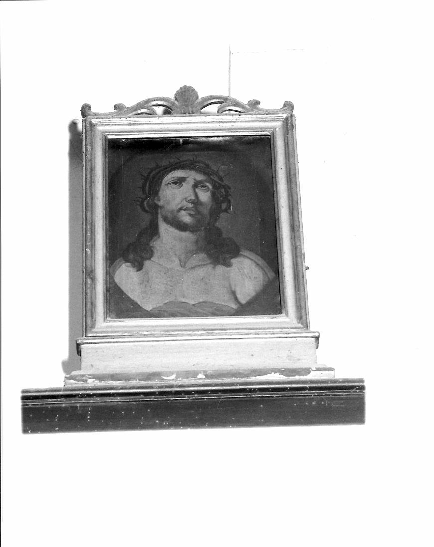 Cristo coronato di spine (dipinto) - ambito marchigiano (sec. XIX)