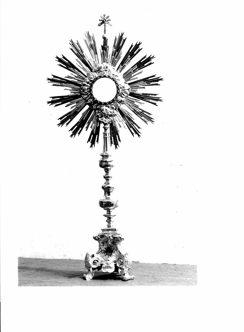 ostensorio - bottega marchigiana (sec. XVIII)