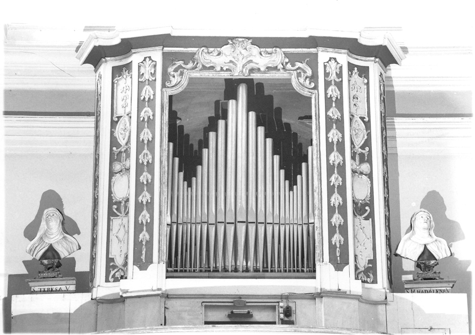 cassa d'organo - ambito marchigiano (metà sec. XVIII)