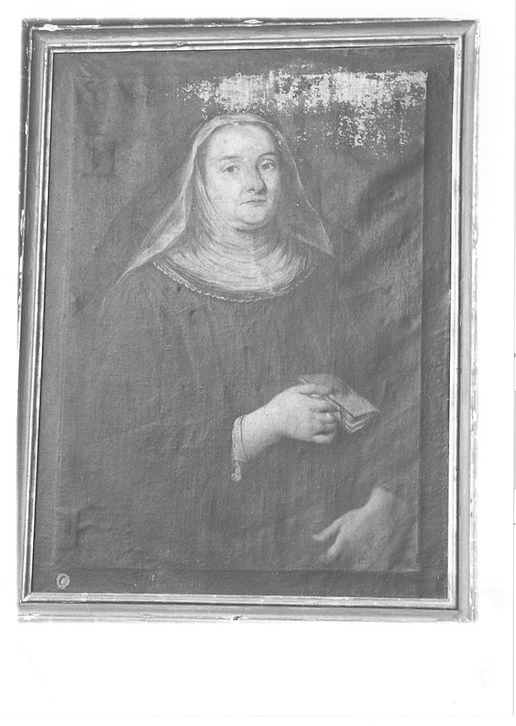 ritratto dell'Abadessa Anna Vittoria Rinaldi (dipinto) di Torelli Lucia (sec. XVIII)