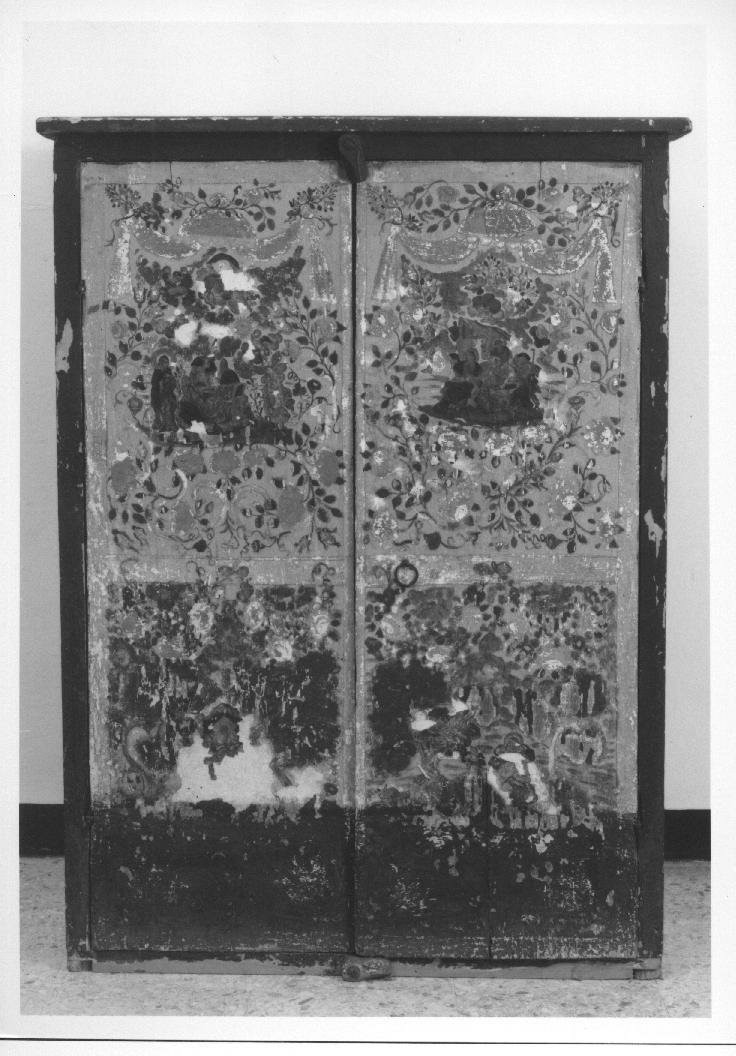 credenza - bottega marchigiana (prima metà sec. XIX)