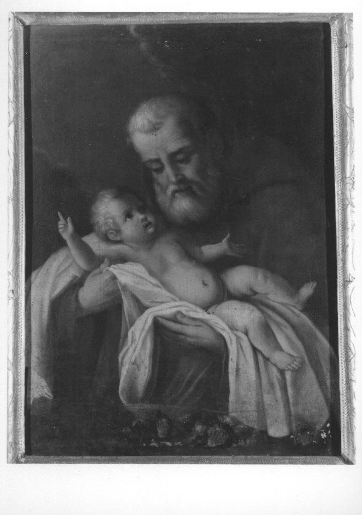 San Giuseppe con il Bambino (dipinto) - ambito marchigiano (metà sec. XIX)