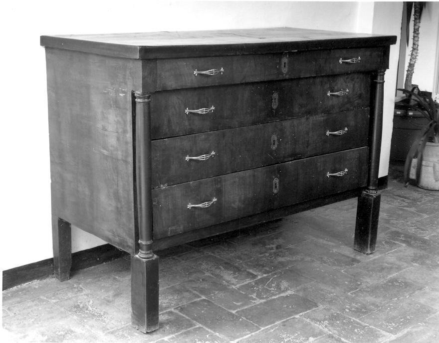 cassettone - bottega marchigiana (ultimo quarto sec. XIX)