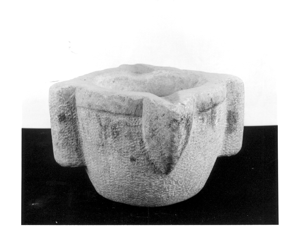 mortaio - bottega marchigiana (sec. XIX)