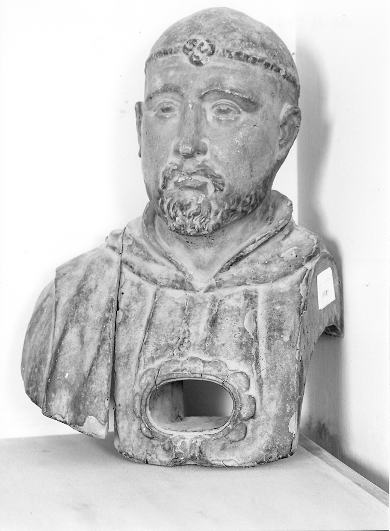 reliquiario - a busto - ambito marchigiano (sec. XVII)