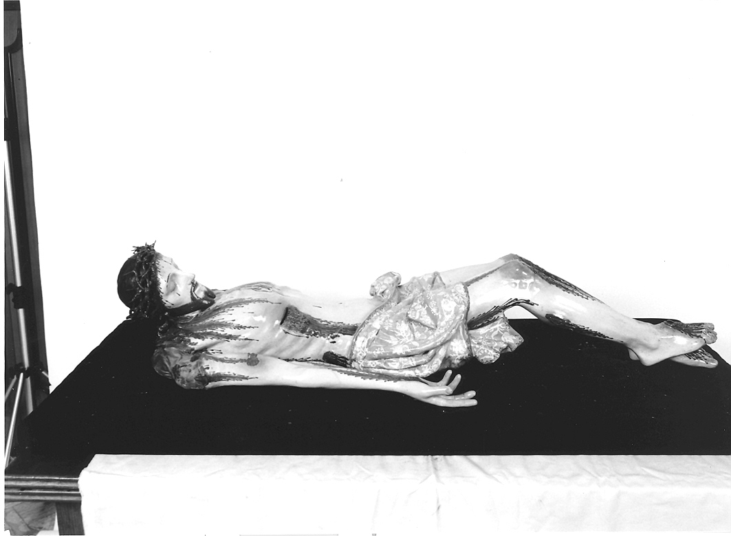 Cristo morto (statua) - ambito marchigiano (prima metà sec. XVIII)