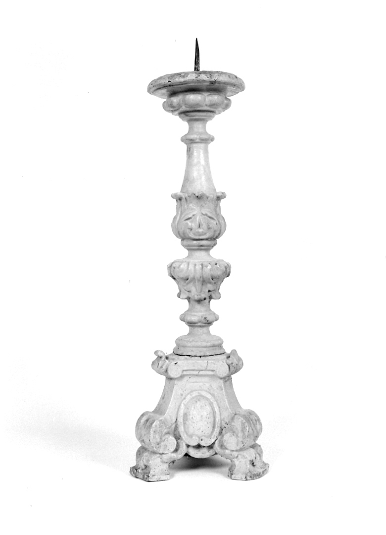candeliere, serie - ambito marchigiano (prima metà sec. XVIII)
