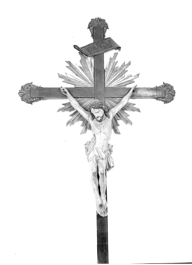 croce processionale - ambito marchigiano (prima metà sec. XVIII)