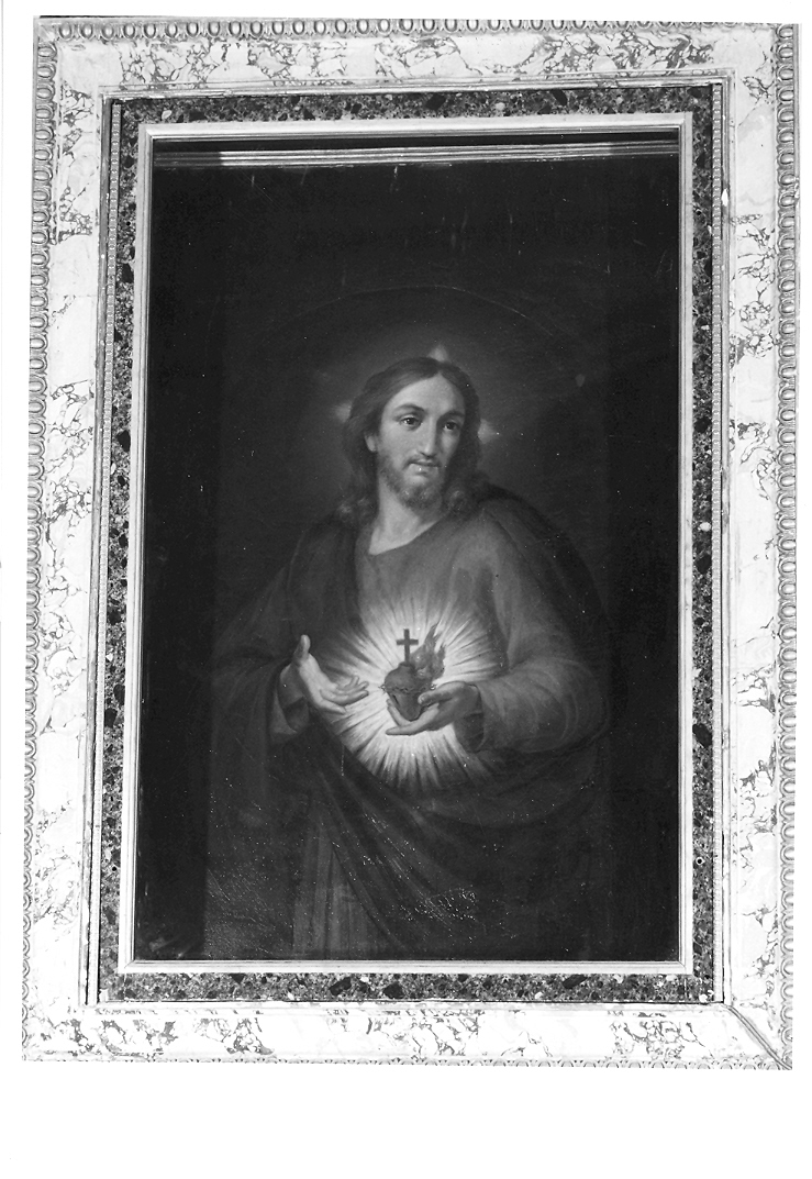 Sacro Cuore di Gesù (dipinto) - ambito marchigiano (fine sec. XIX)