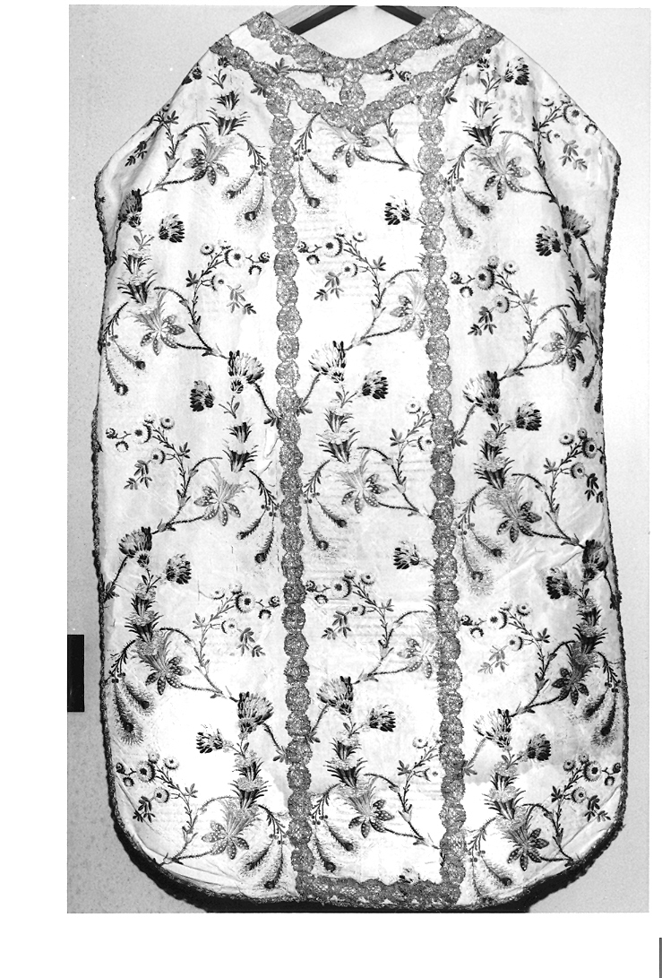 pianeta - manifattura marchigiana (seconda metà sec. XVIII)