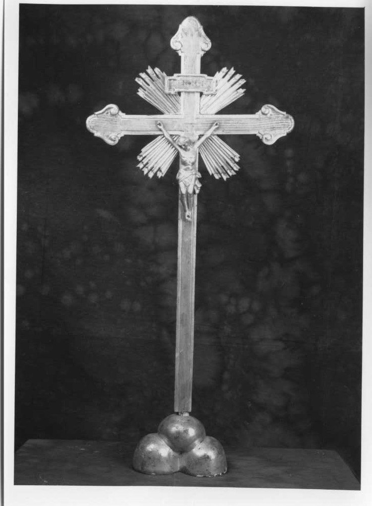 croce d'altare, serie - manifattura marchigiana (sec. XIX)