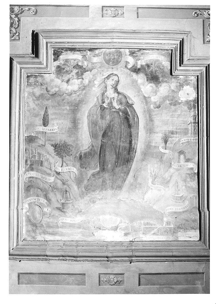 assunzione della Madonna (dipinto, pendant) di Salvi Francesco (attribuito) (sec. XVII)