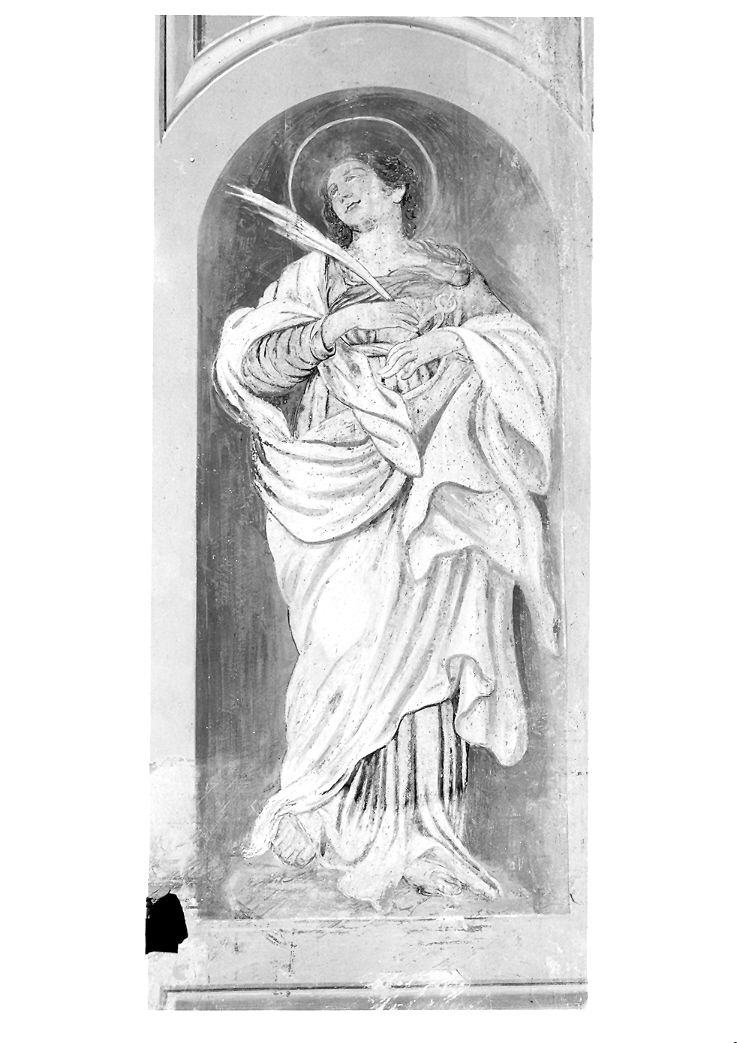 Sant'Apollonia (dipinto, pendant) - ambito marchigiano (sec. XVII)