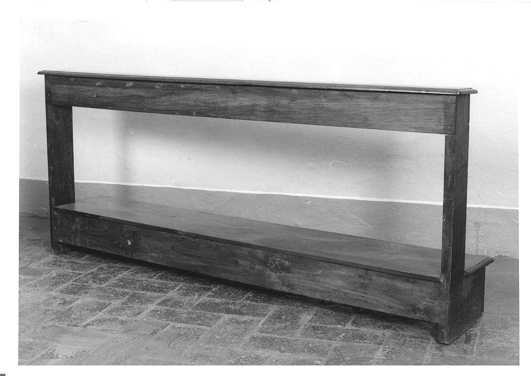 inginocchiatoio, serie - bottega marchigiana (seconda metà sec. XIX)