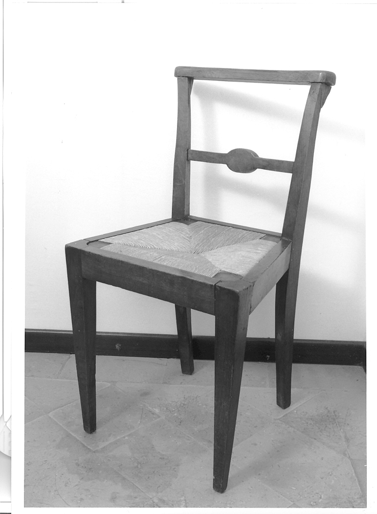 seggiola - bottega marchigiana (ultimo quarto sec. XIX)