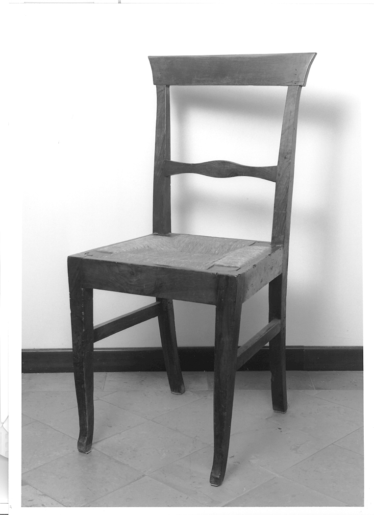 seggiola - bottega marchigiana (ultimo quarto sec. XIX)