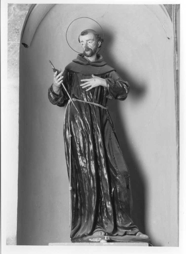 San Francesco (statua) - manifattura marchigiana (sec. XVIII)