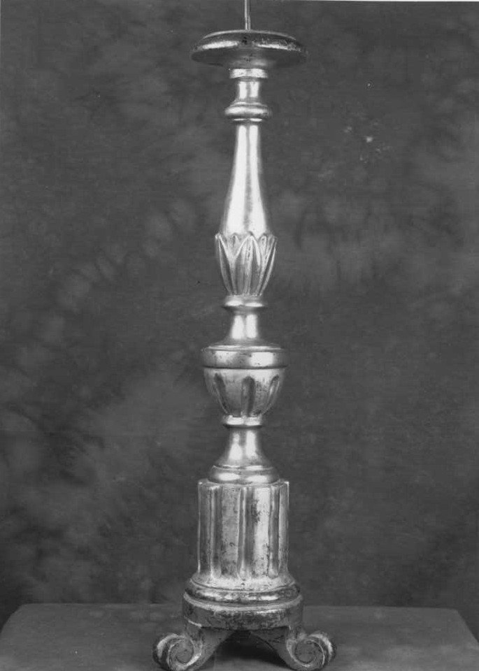 candelabro, serie - manifattura marchigiana (prima metà sec. XIX)