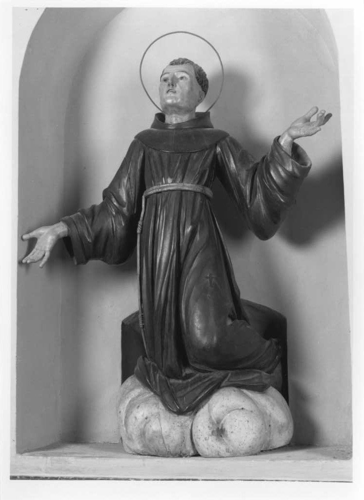 San Francesco (statua) - manifattura marchigiana (fine/inizio secc. XVIII/ XIX)