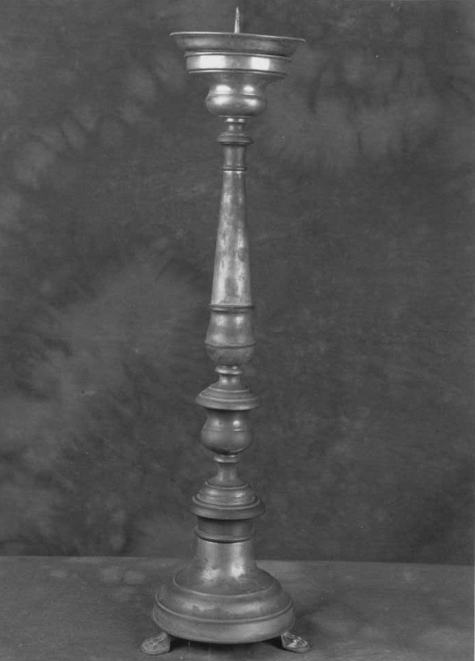 candelabro, serie - manifattura marchigiana (prima metà sec. XX)