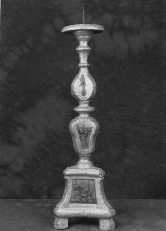 candelabro - manifattura marchigiana (sec. XVIII)