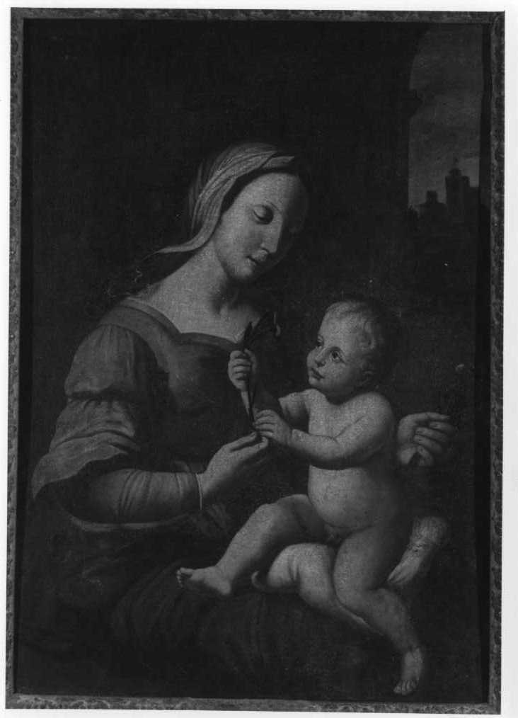 Madonna con Bambino (dipinto) - ambito marchigiano (seconda metà sec. XVIII)