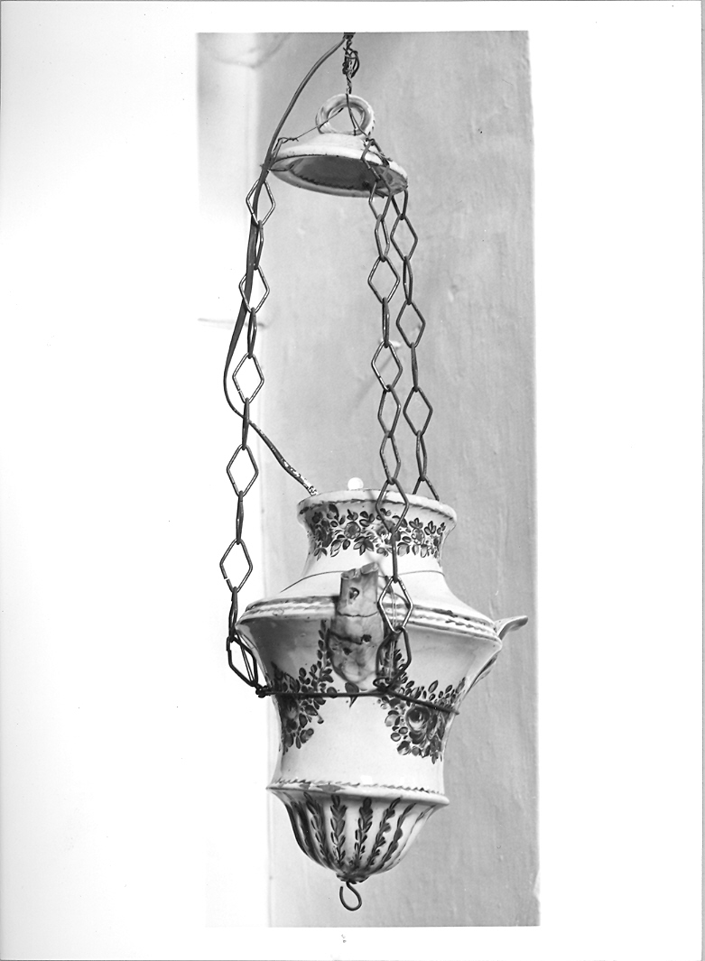lampada pensile - manifattura marchigiana (sec. XVIII)