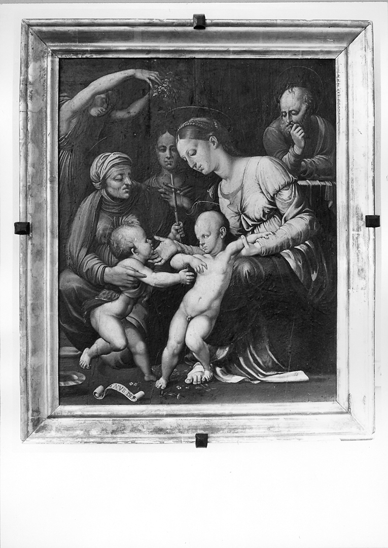 Sacra Famiglia (dipinto) - ambito marchigiano (sec. XVI)