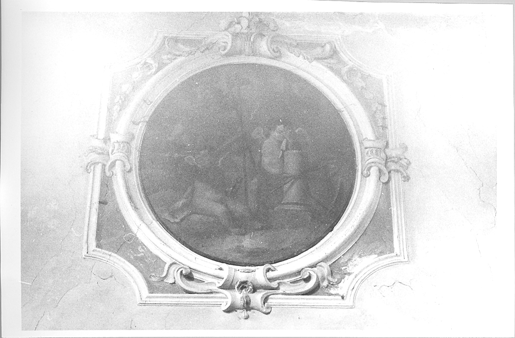 angeli con i simboli della passione (dipinto) di Bollani Giovanni (attribuito) (sec. XVIII)