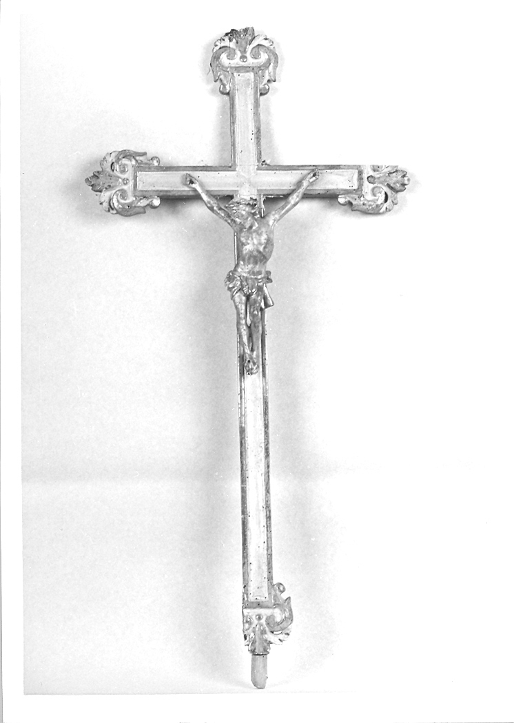 crocifisso - bottega marchigiana (fine, inizio sec. XVIII, sec. XIX)
