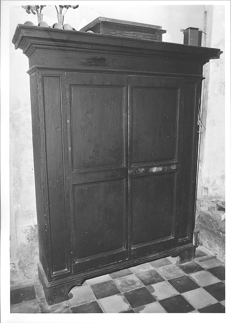 armadio da sacrestia - bottega marchigiana (sec. XIX)
