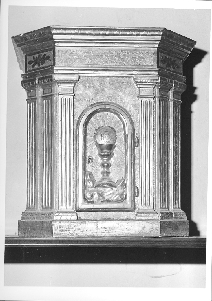 ciborio - bottega marchigiana (sec. XIX)