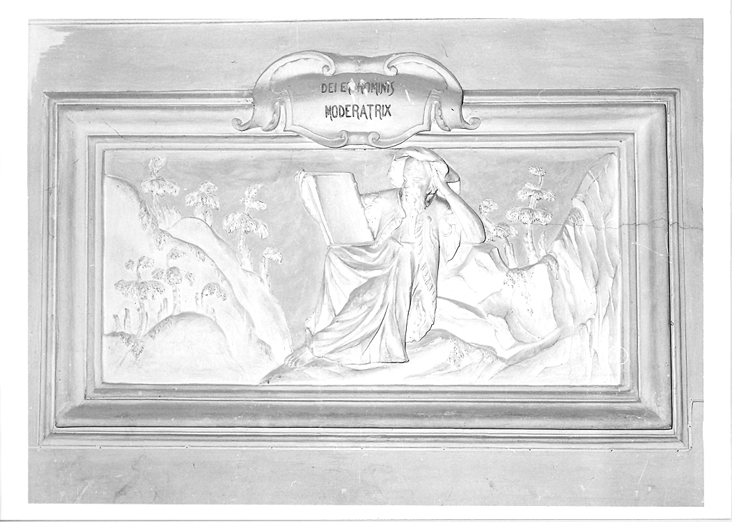 Santo eremita (rilievo) - bottega marchigiana (sec. XVIII)