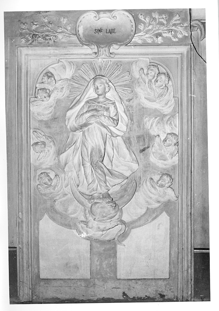 Madonna Immacolata (rilievo) - bottega marchigiana (sec. XVIII)