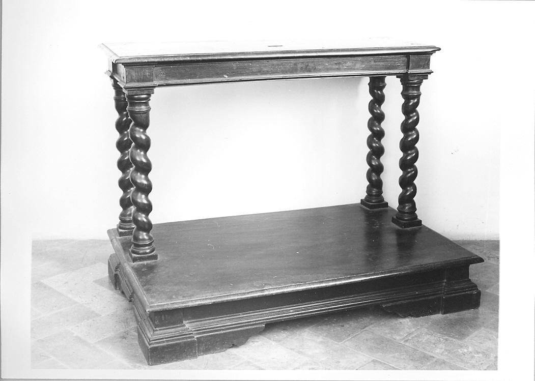 inginocchiatoio - bottega marchigiana (fine, inizio sec. XVIII, sec. XIX)