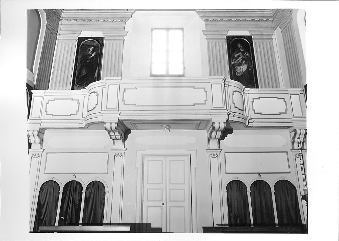 cantoria - bottega marchigiana (sec. XIX)